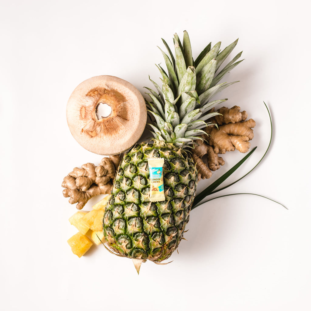 Prince of Peace Ginger Candy (Chews) Pineapple Coconut, 4oz