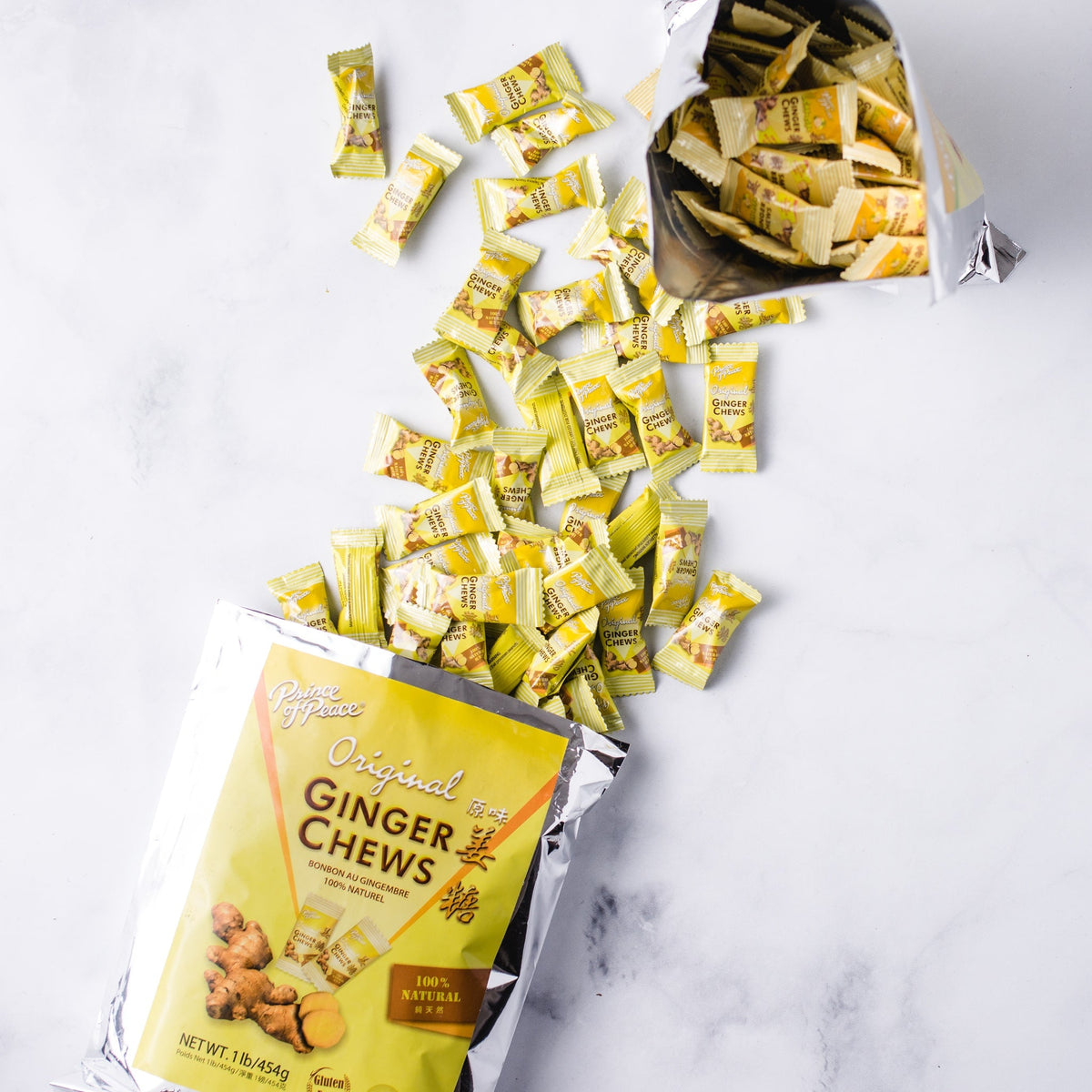 Prince of Peace Ginger Candy (Chews), Original, 1lb