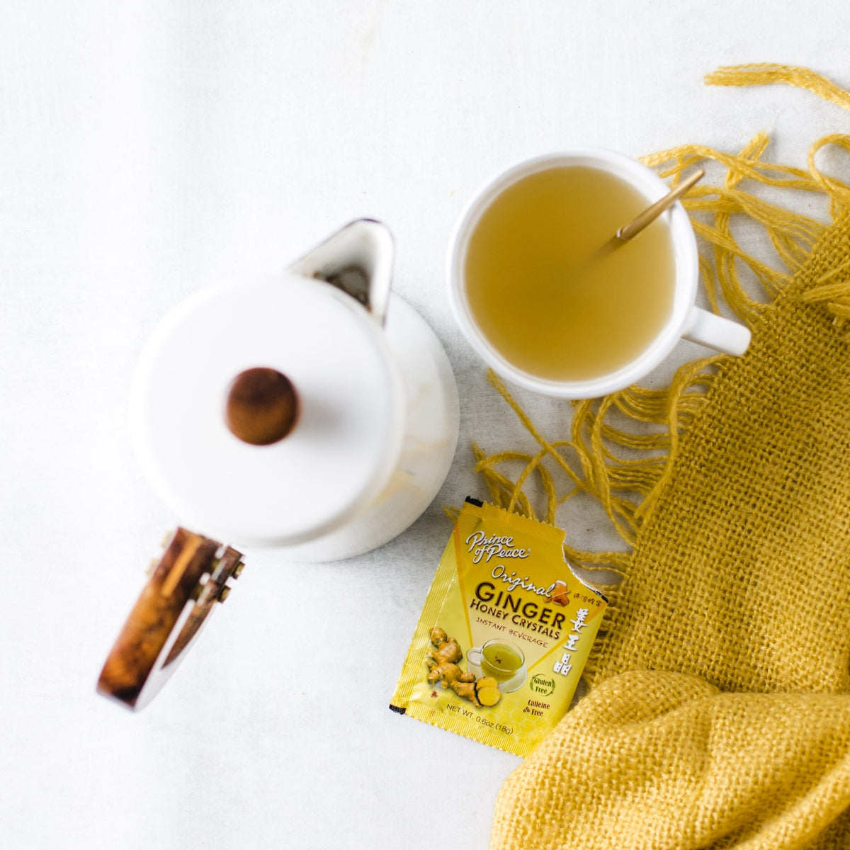 Prince of Peace Instant Ginger Honey Crystals, 30 sachets