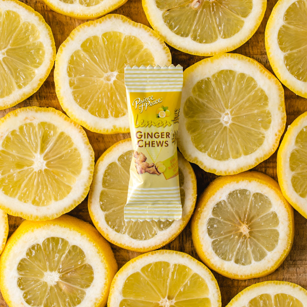 Prince of Peace Ginger Candy (Chews) With Lemon, 4oz
