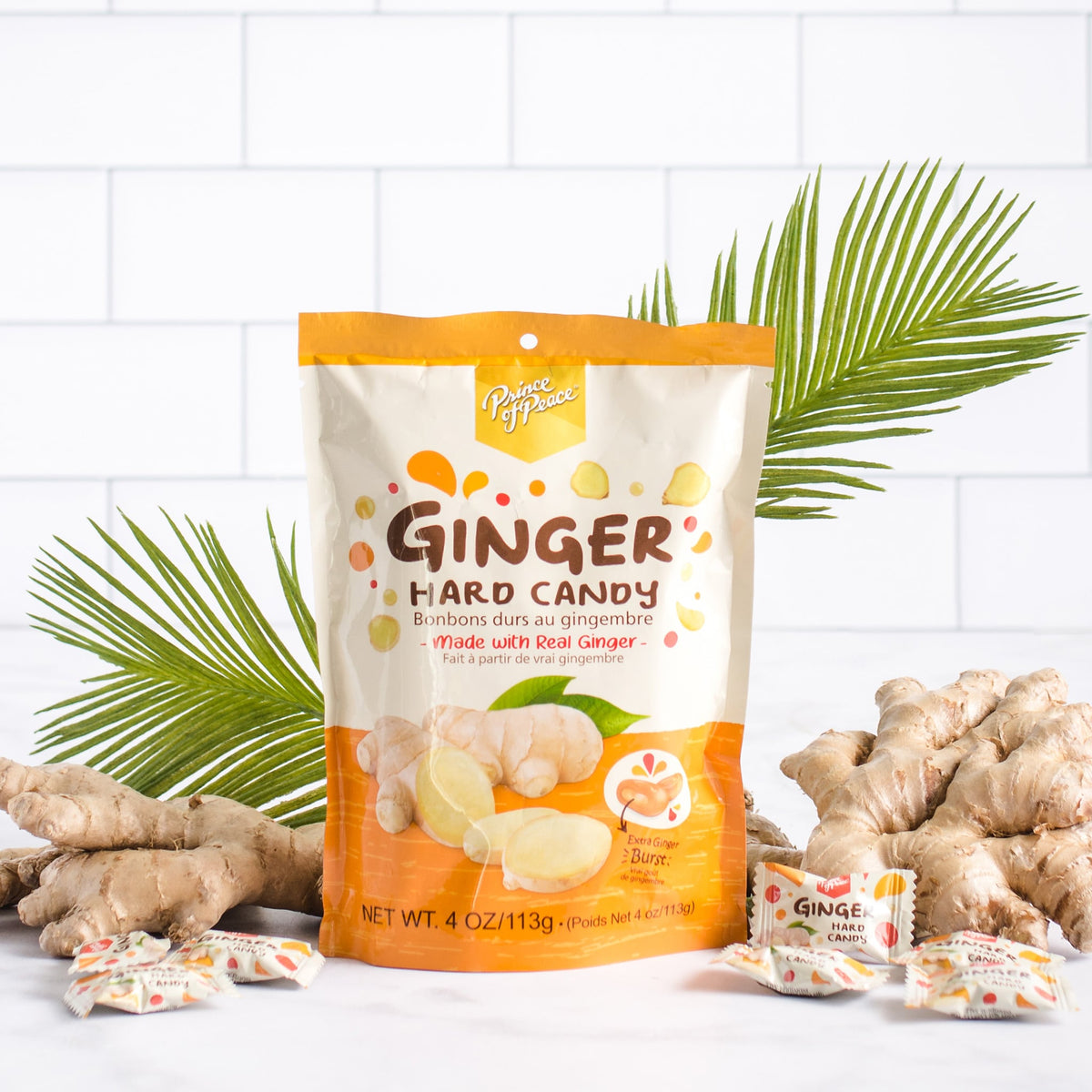 Prince of Peace Ginger Hard Candy, 4oz